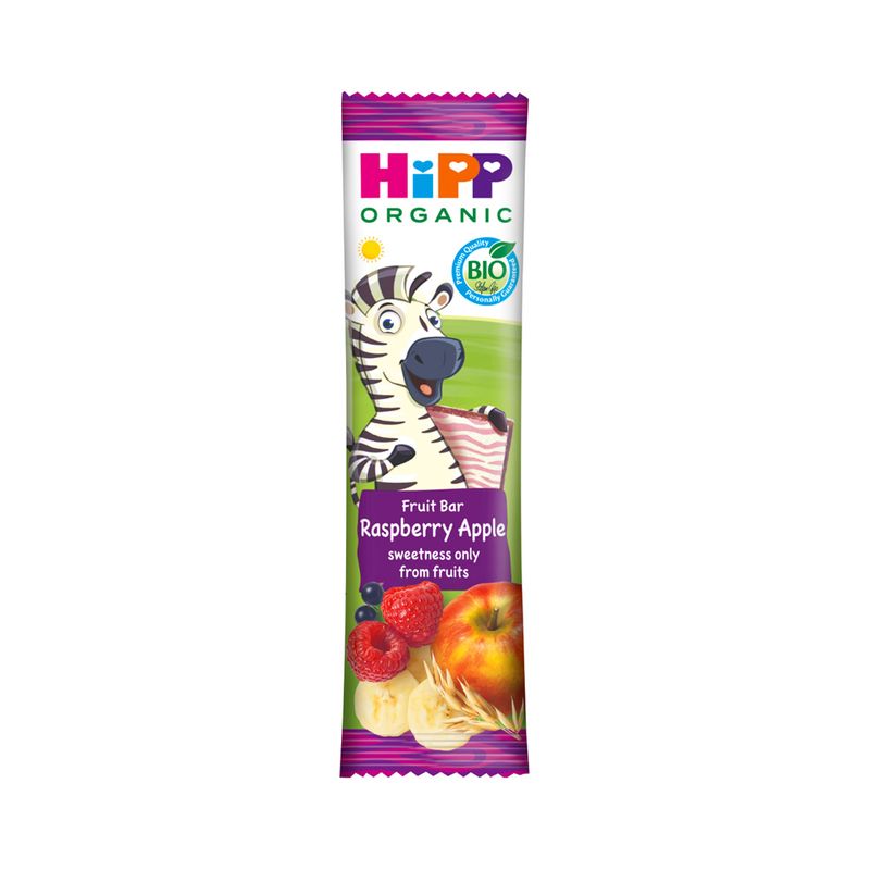 Плодов бар Hipp Organic Raspberry Apple 23 г