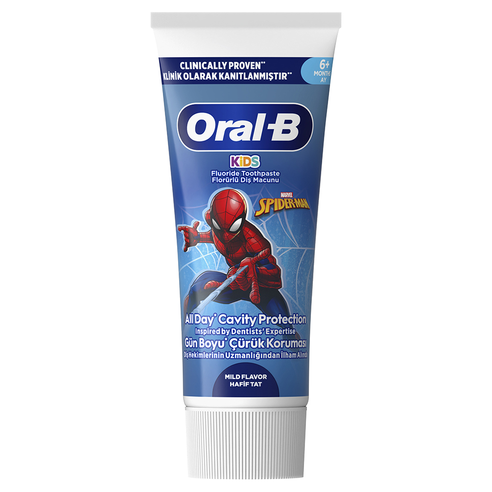 Детска паста за зъби Kids All Day Cavity Protection Spider-Man 75 мл.