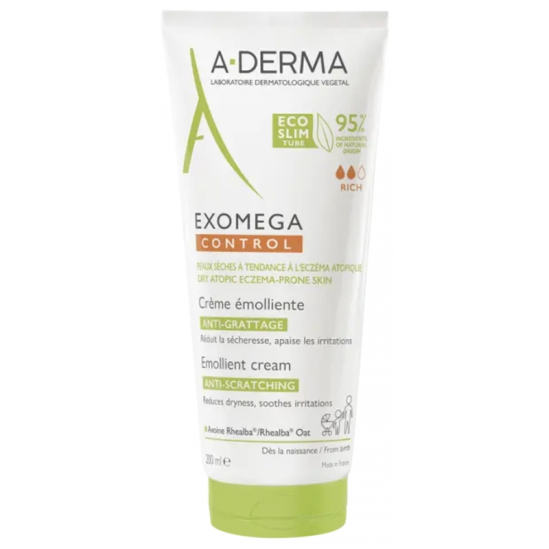 Емолиентен крем A-Derma Exomega Control 200 мл.