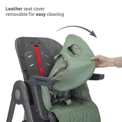Детско столче за хранене Lorelli Party Grey Leather