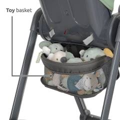 Детско столче за хранене Lorelli Party Grey Leather