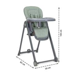 Детско столче за хранене Lorelli Party Grey Leather