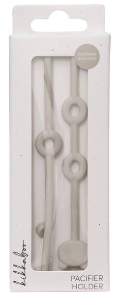 Силиконов държач за залъгалки и аксесоари KikkaBoo Platinum Silicone, Sand