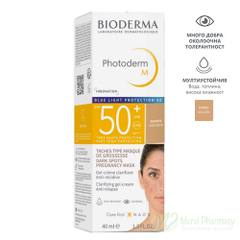 Фотодерм М крем SPF 50+ златист 40 мл.