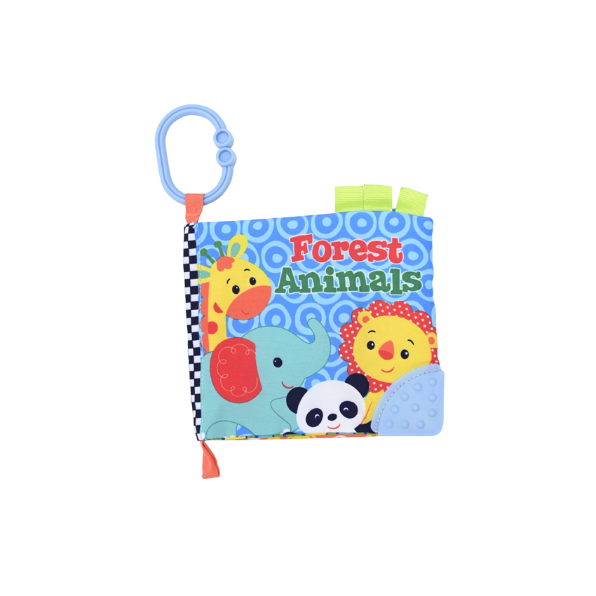 Бебешка мека книжка Lorelli Forest Animals - диви животни