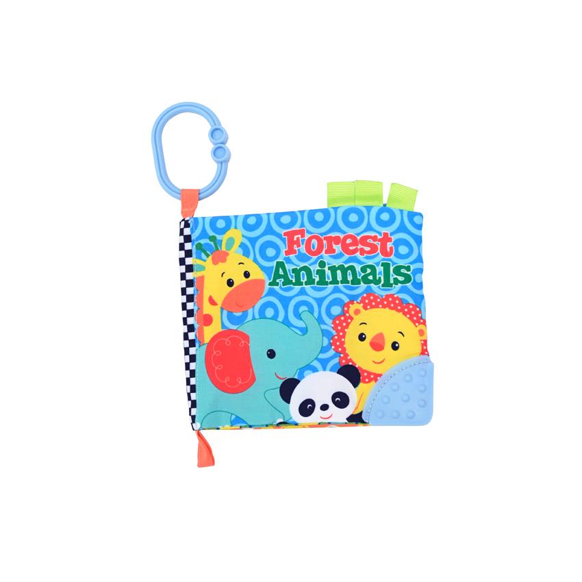Бебешка мека книжка Lorelli Forest Animals - диви животни