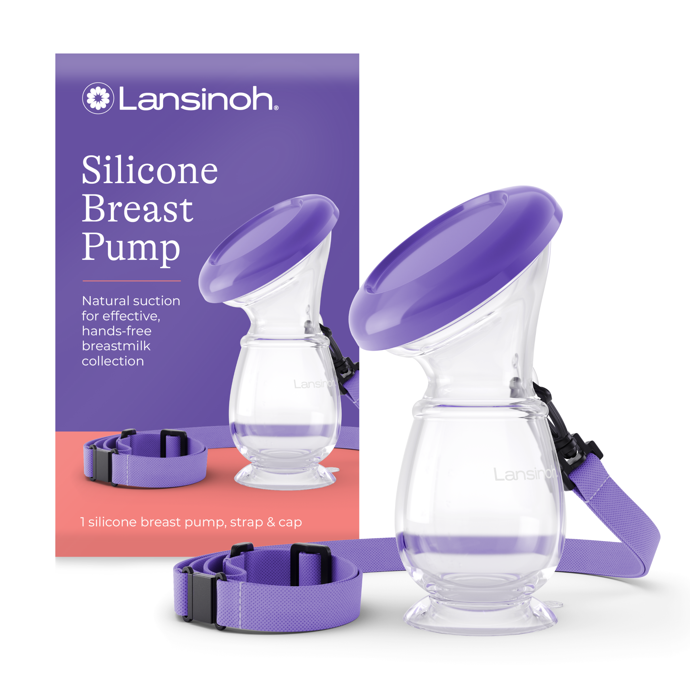 Силиконова помпа за кърма Lansinoh Silicone Breast Pump
