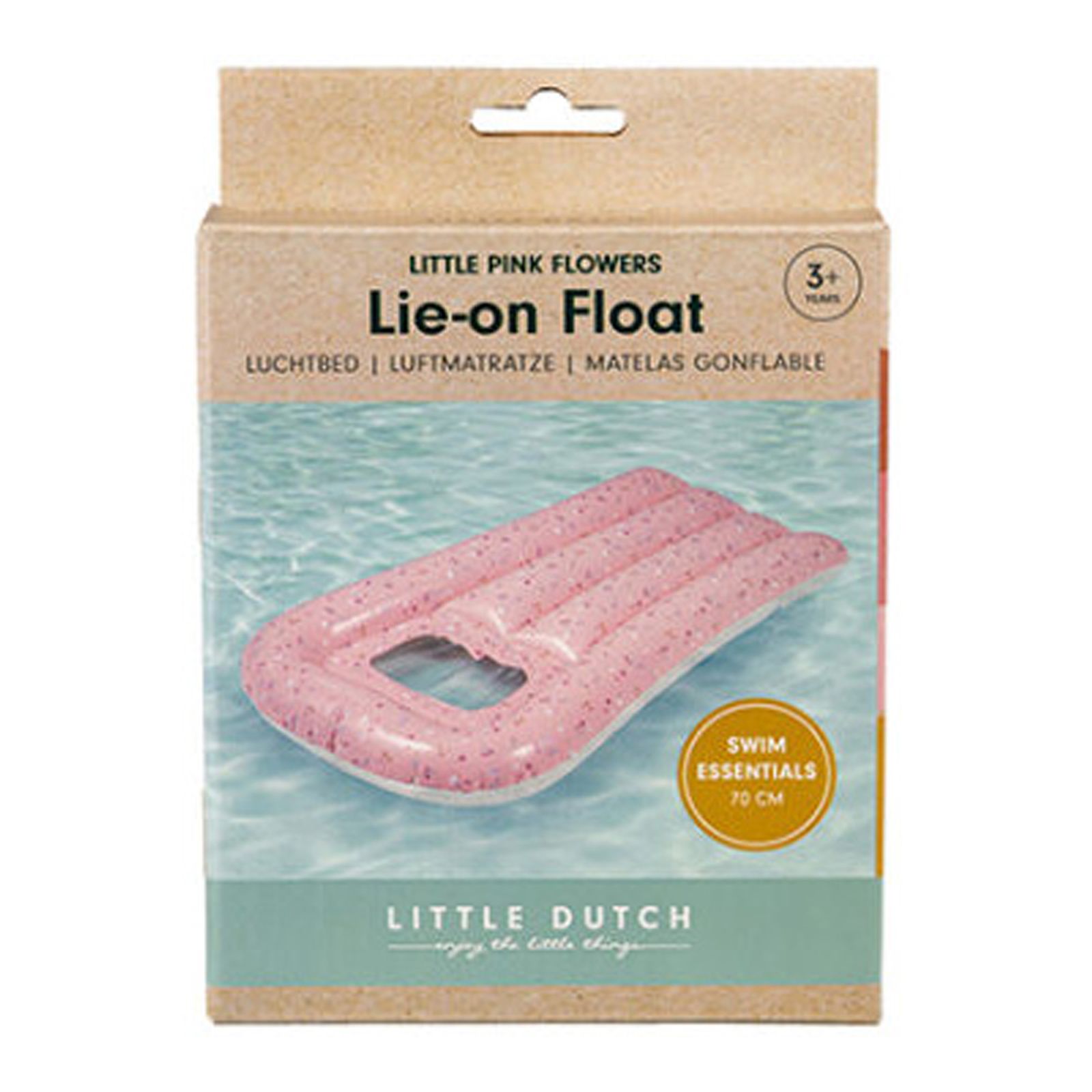 Надуваем дюшек Lie-on Float Little Pink Flowers 70 см