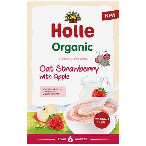 Бебешка каша Holle Organic с овес, ягоди и ябълка от 6 месеца