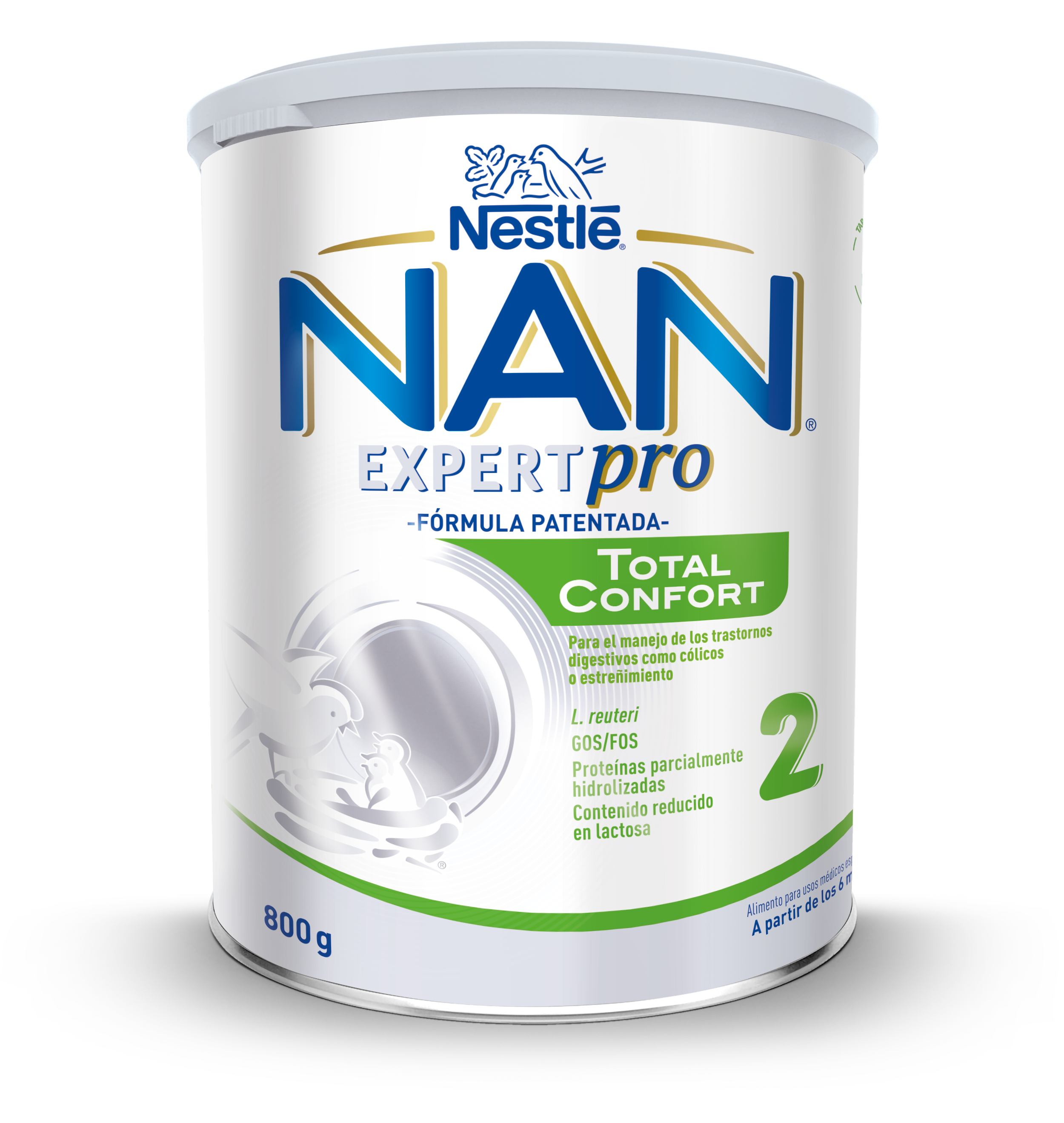 Адаптирано мляко NAN Expert Pro Total Confort 2 800 г