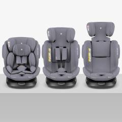 KikkaBoo i-Felix i-Size стол за кола 40-150 см, светлосив