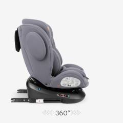 KikkaBoo i-Felix i-Size стол за кола 40-150 см, светлосив