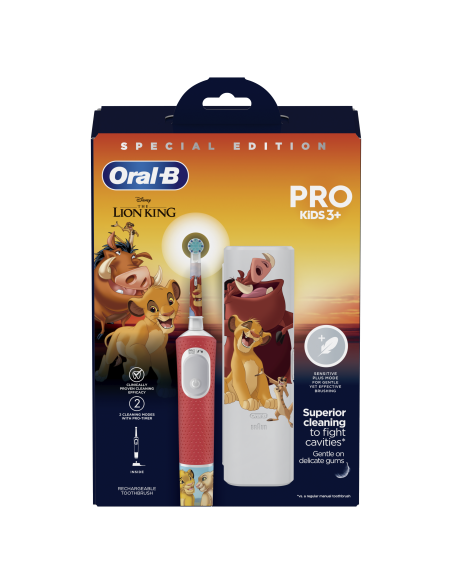 ORAL-B електрическа четка LION KING PRO3+TC 6/8/6