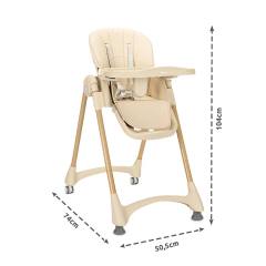Детско столче за хранене Lorelli Remo Beige