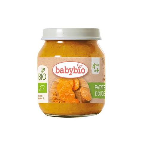 Бебешко пюре Babybio сладък картоф 6m+