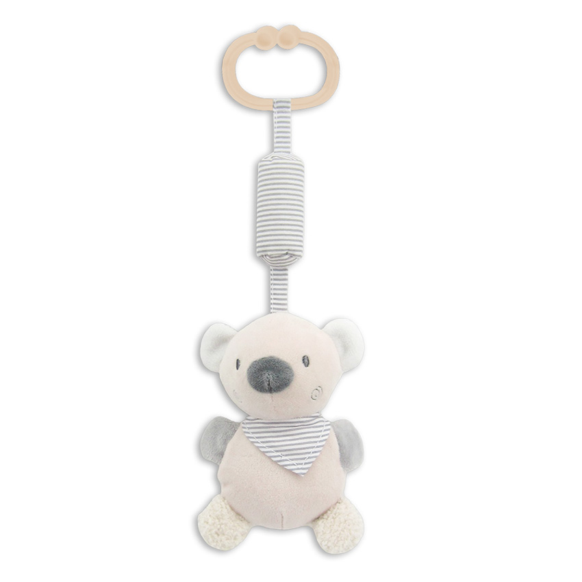 Музикална играчка камбанка мече BEIGE