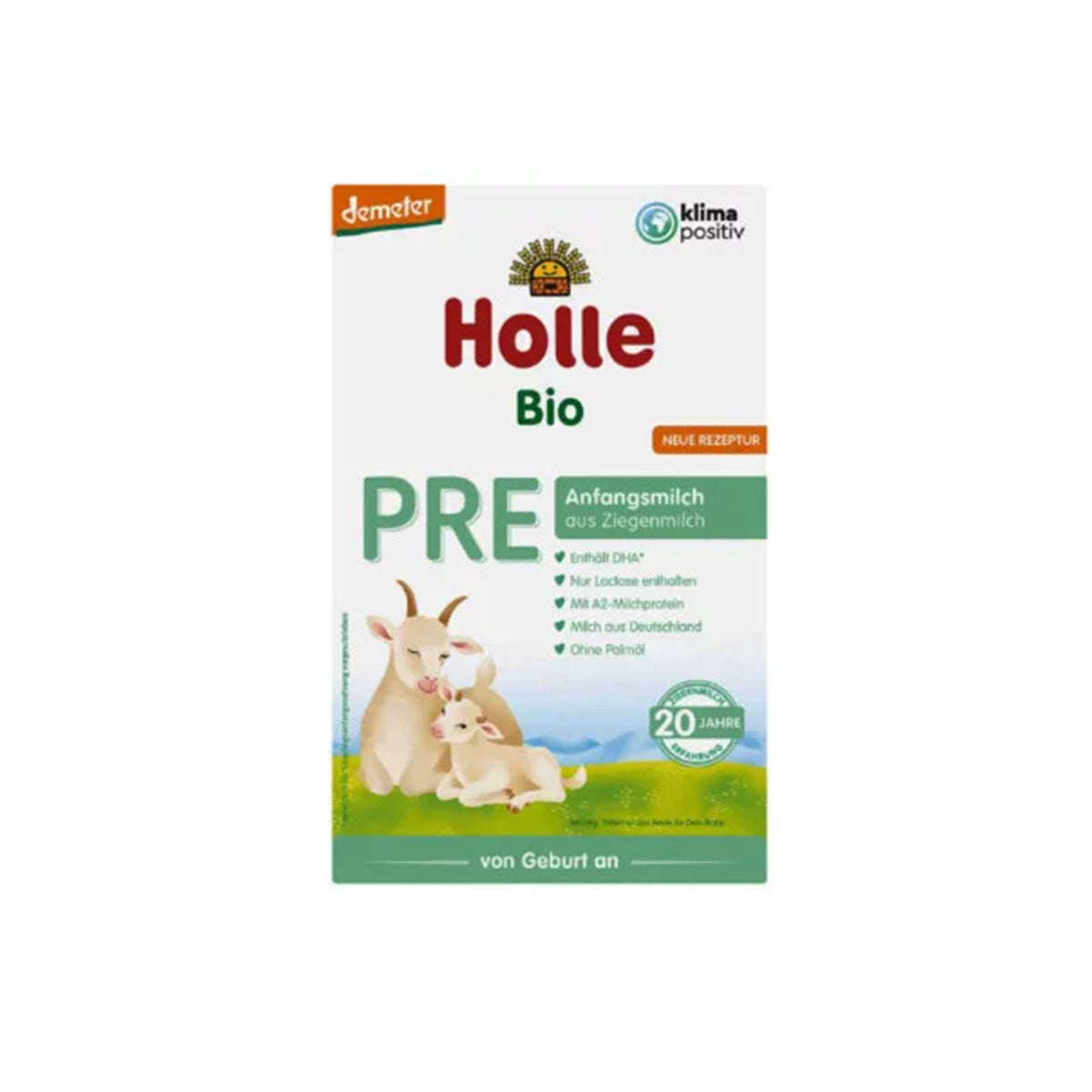 Мляко козе за кърмачета PRE 400Г HOLLE Деметер