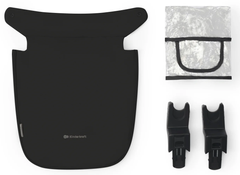 Бебешка количка Kinderkraft Newly 3 в 1, Classic Black
