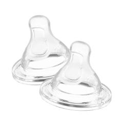 Биберон силиконов физиологичен Physio Anti-Colic 0м+ бавен поток 2 бр.