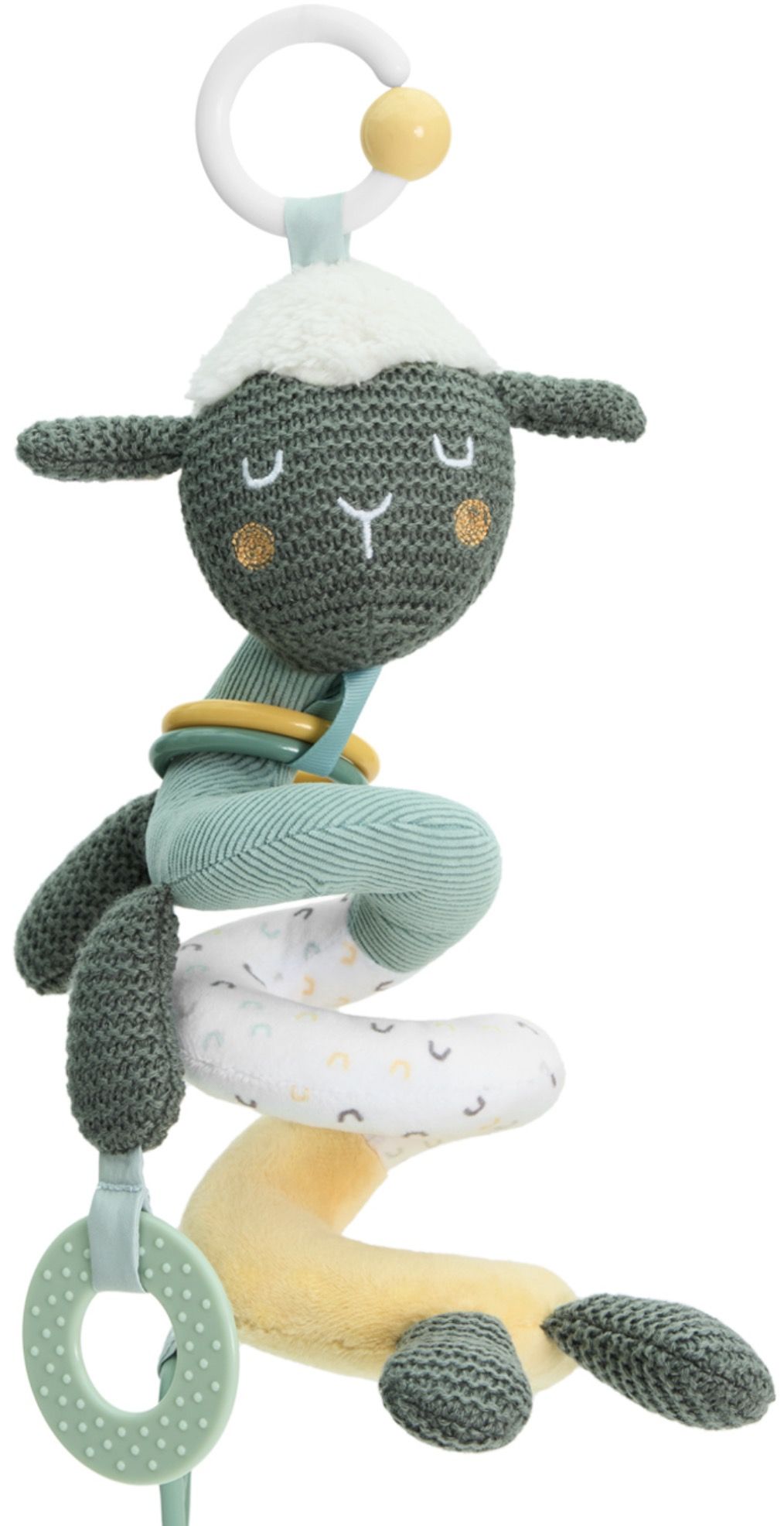 Бебешка играчка спирала Sheep Friend Grey