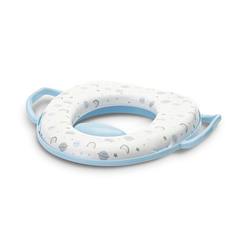 Мека приставка за тоалетна чиния с дръжки Soft Training Seat Planets - Blue