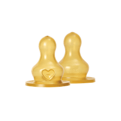 Биберони Bottle Nipple Round Latex 2 pack Medium Flow