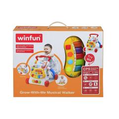 Проходилка Grow-With-Me Musical Walker с пиано и телефон