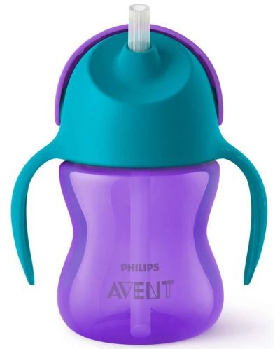 Бебешка чаша със сламка Philips Avent 9M+ 200мл