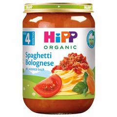 Бебешко пюре HiPP Spaghetti Bolognese 190 г.
