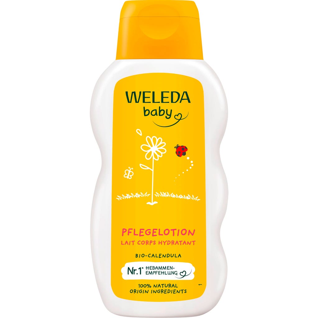 Бебешко подхранващо мляко за тяло Weleda Baby Pflegelotion Bio-Calendula 200 мл