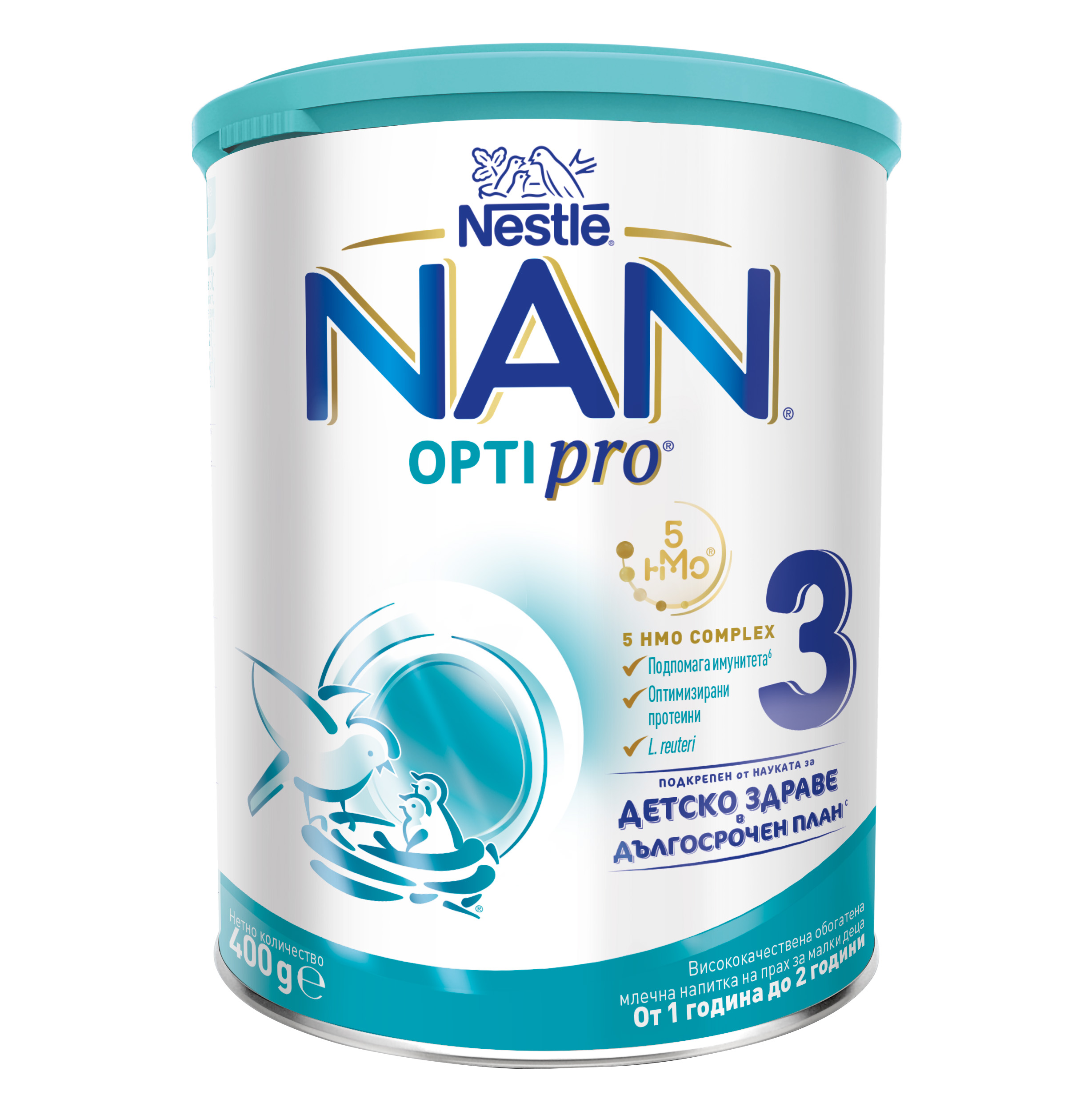Адаптирано мляко NAN OPTIPRO 3 400 г