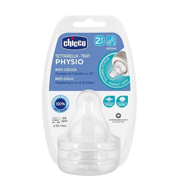 Биберон Physio Perfect 5/Well-Being/PERFECT easy 2 м+ 2 бр.