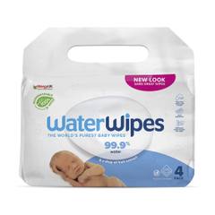 Куатро WW 240 (4 х 60бр) кърпи WaterWipes 99.9%вода