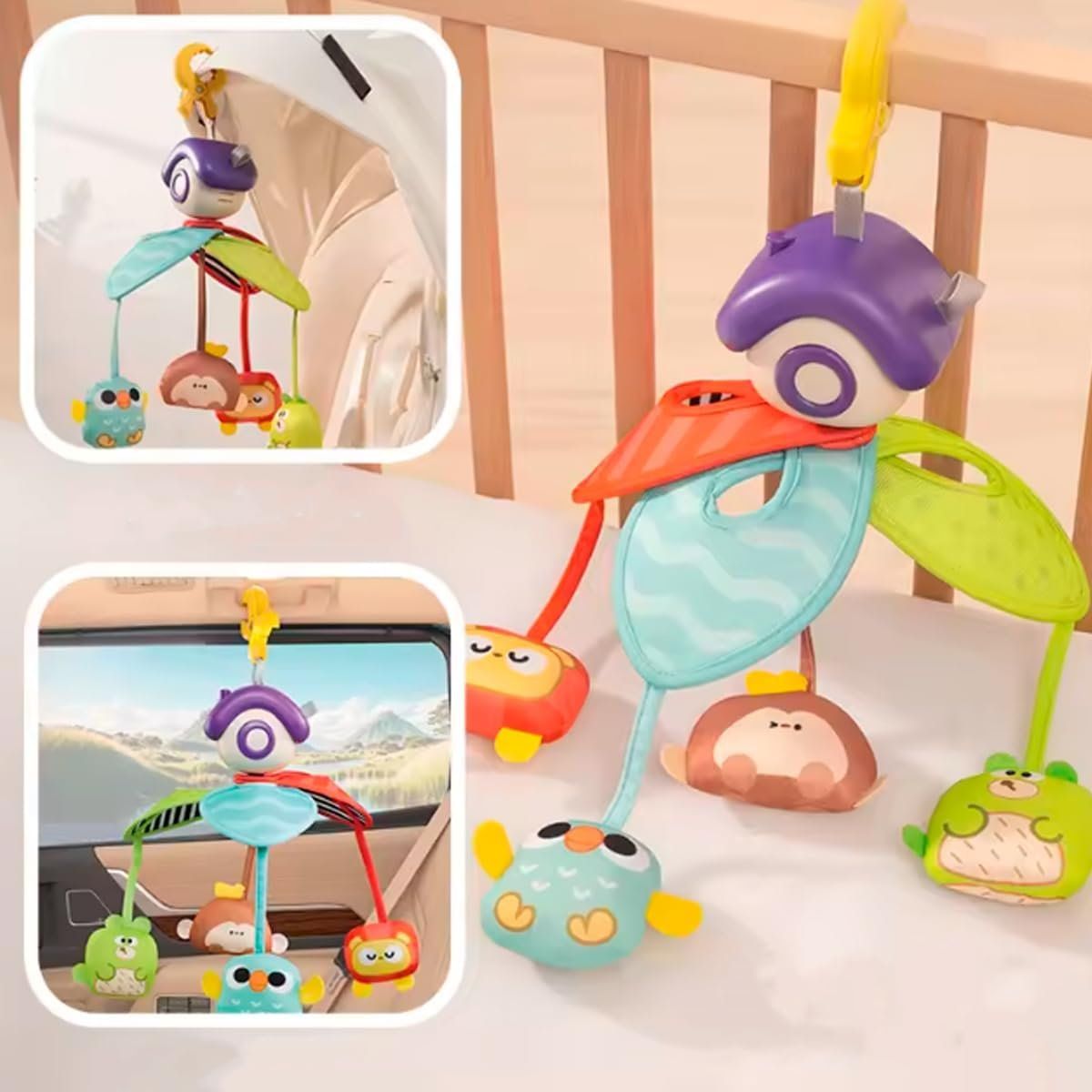 Музикална играчка за количка bed bell toys