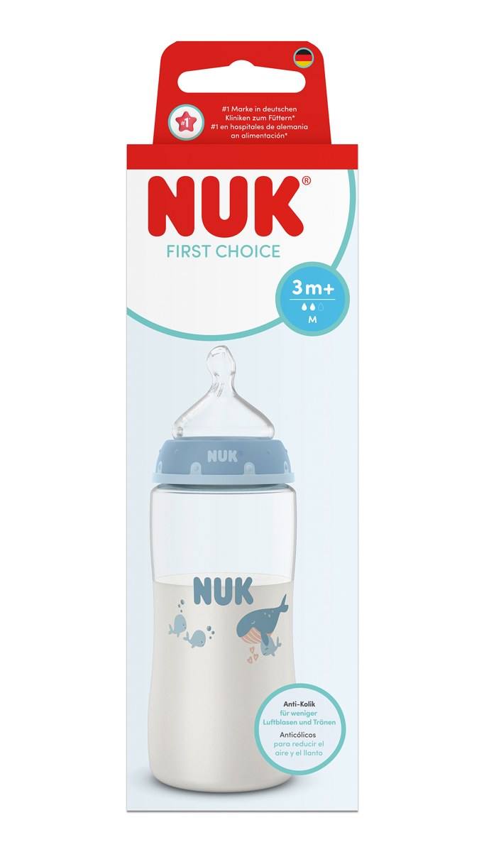 Шише за хранене NUK First Choice 3m+