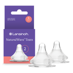 Биберони Lansinoh NaturalWave размер S 1m+ 2 броя