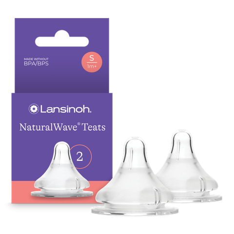 Биберони Lansinoh NaturalWave размер S 1m+ 2 броя