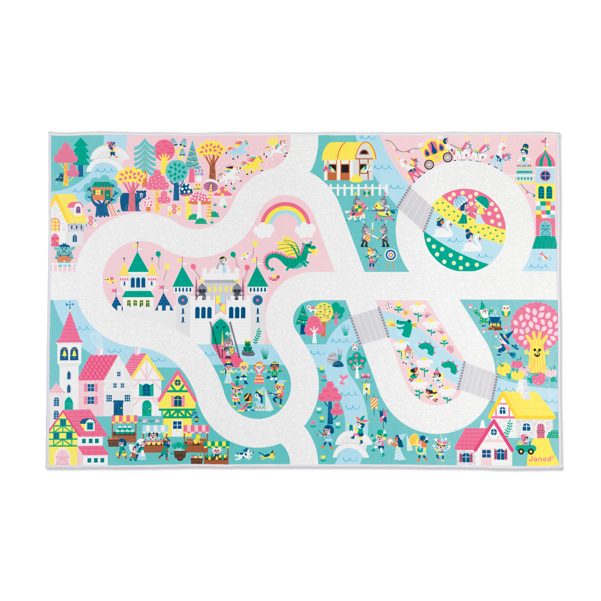 Килим за игра Enchanted Kingdom Mat 120 x 77,5 см