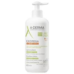 Емолиентно мляко A-DERMA EXOMEGA CONTROL 400 мл.