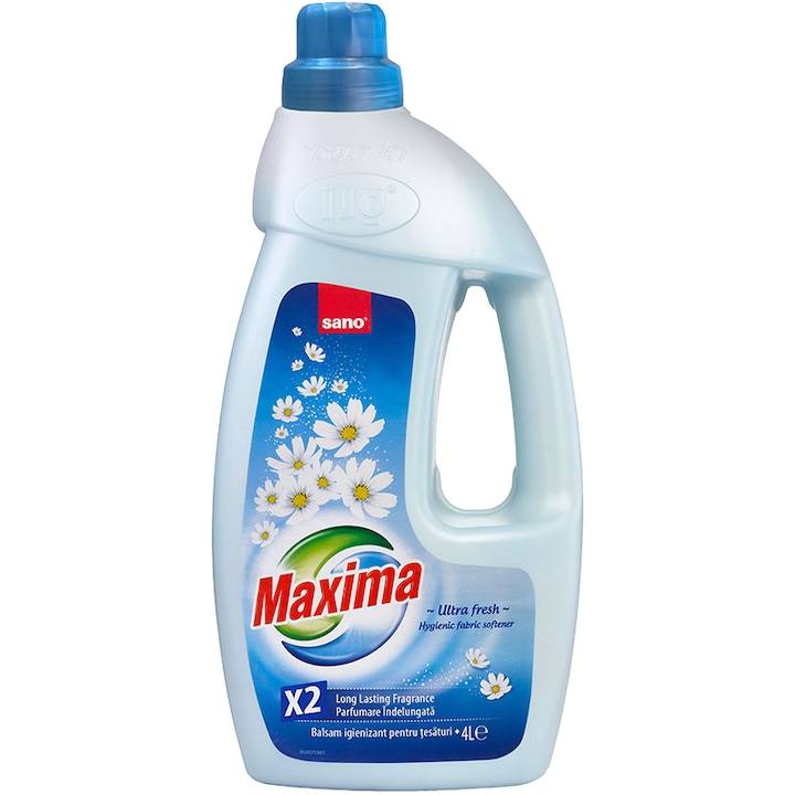 Омекотител за тъкани Sano Maxima Ultra Fresh 4л