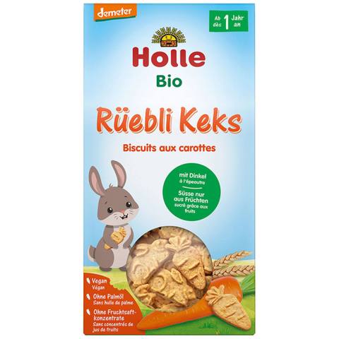 Бисквити спелтови Holle Rüebli Keks с моркови