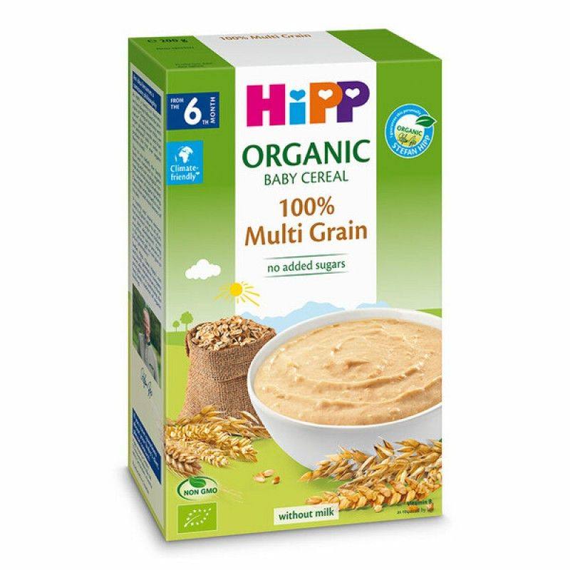 Бебешка каша HiPP Organic 100% Multi Grain от 6-ия месец