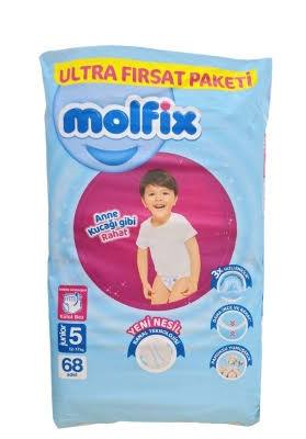 Преходни гащи Molfix Junior №5 68 бр. 12-17 кг