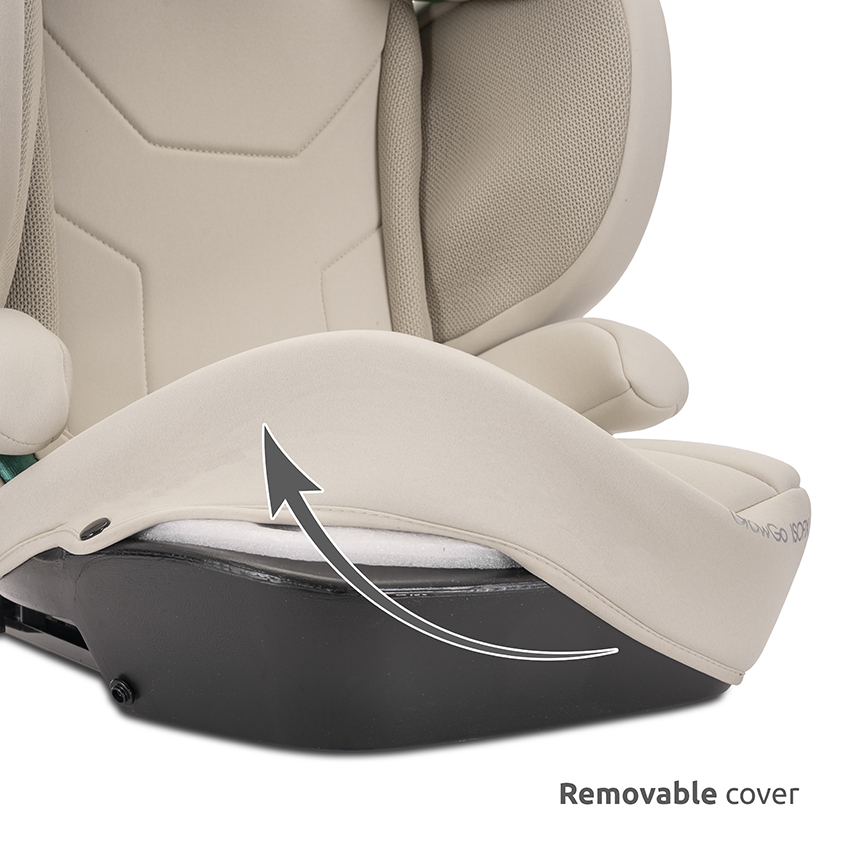 Подложка за столче за кола Car Seat Support Memory Foam Dust Beige