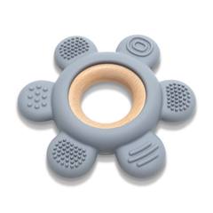 Силиконова гризалка с бук цвете Silicone and Beech Teether Flower