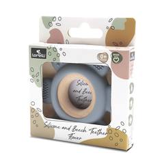 Силиконова гризалка с бук цвете Silicone and Beech Teether Flower