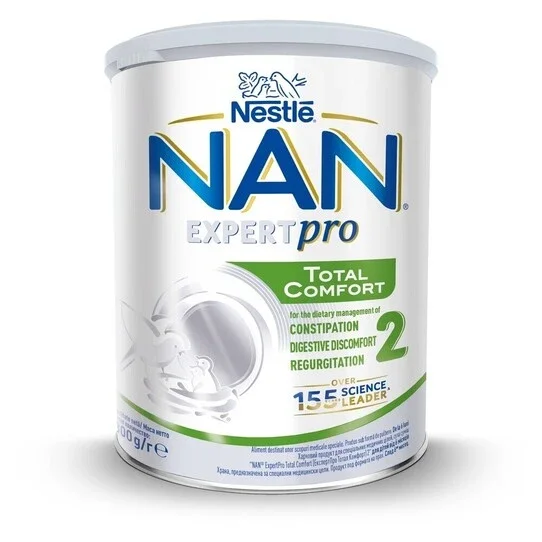 Адаптирано мляко NAN Expertpro Total Comfort 2 за бебета над 6 месеца