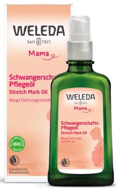 Масло против стрии Weleda Schwangerschafts-Pflegeöl Stretch Mark Oil