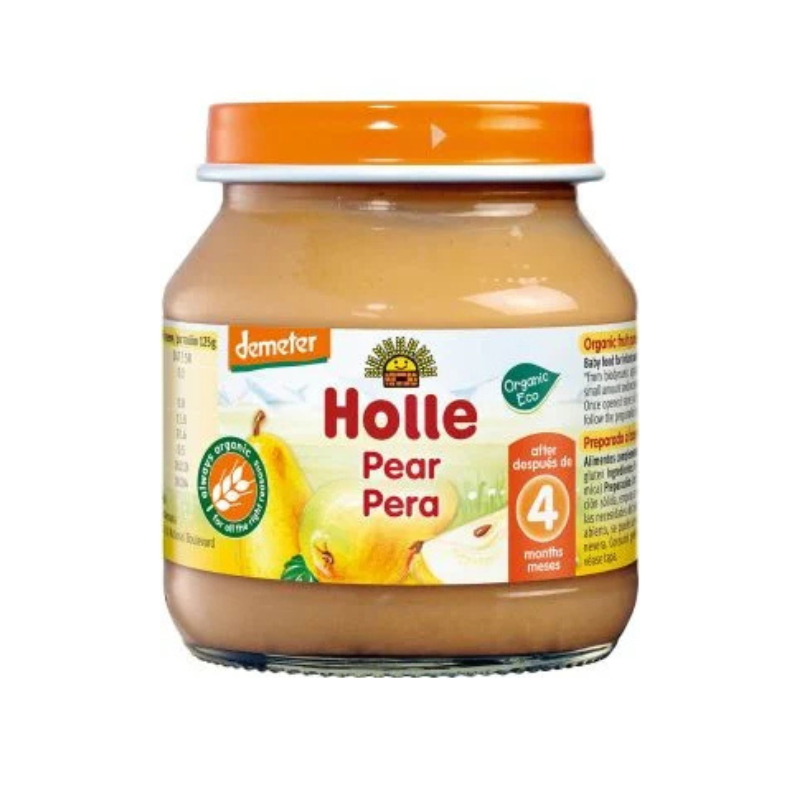 Бебешко пюре Holle Organic-Eco Pear 125 г.