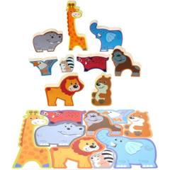 Дървен пъзел wild safari puzzle 24m+